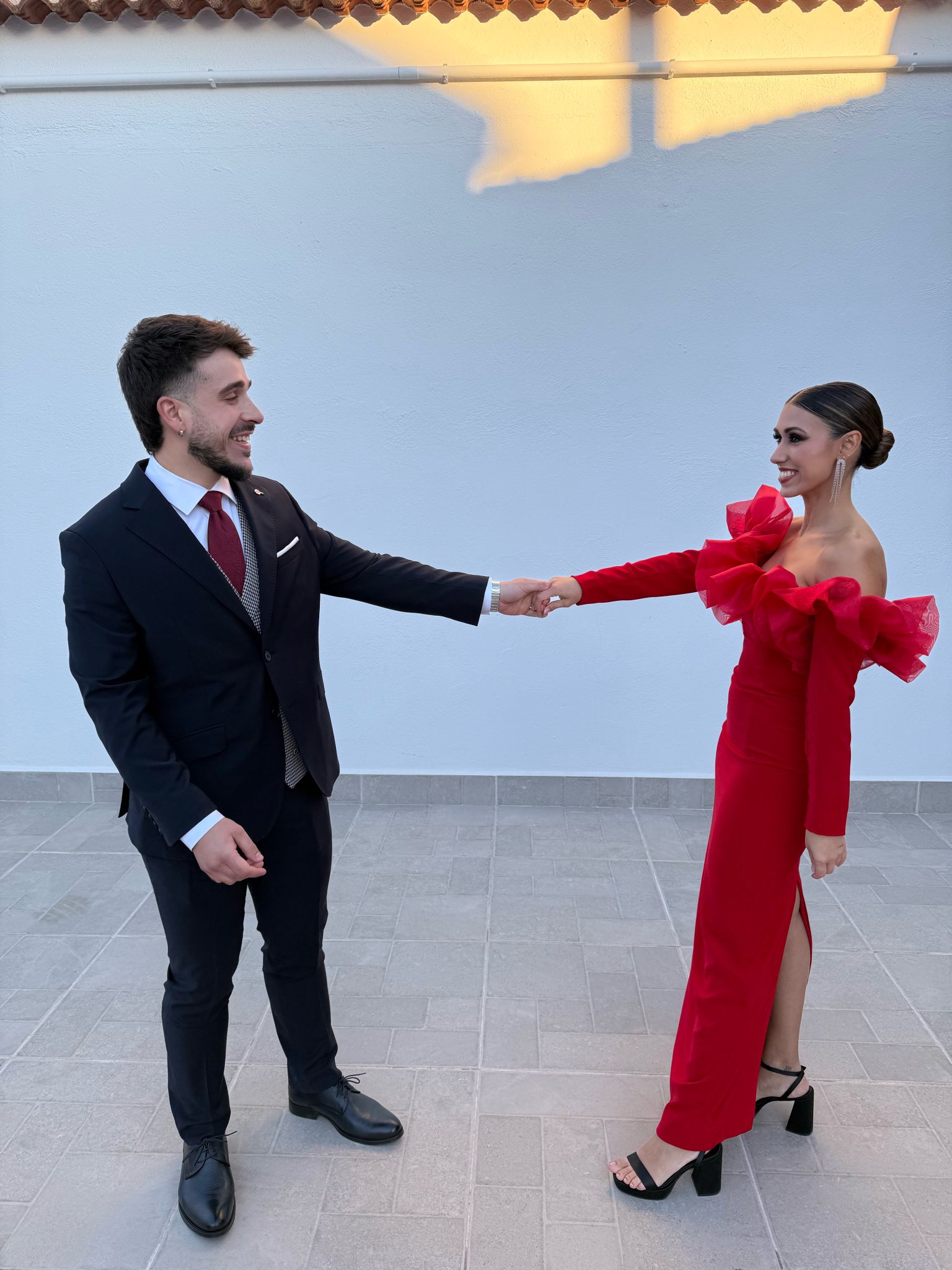VESTIDO INVITADA ROJO